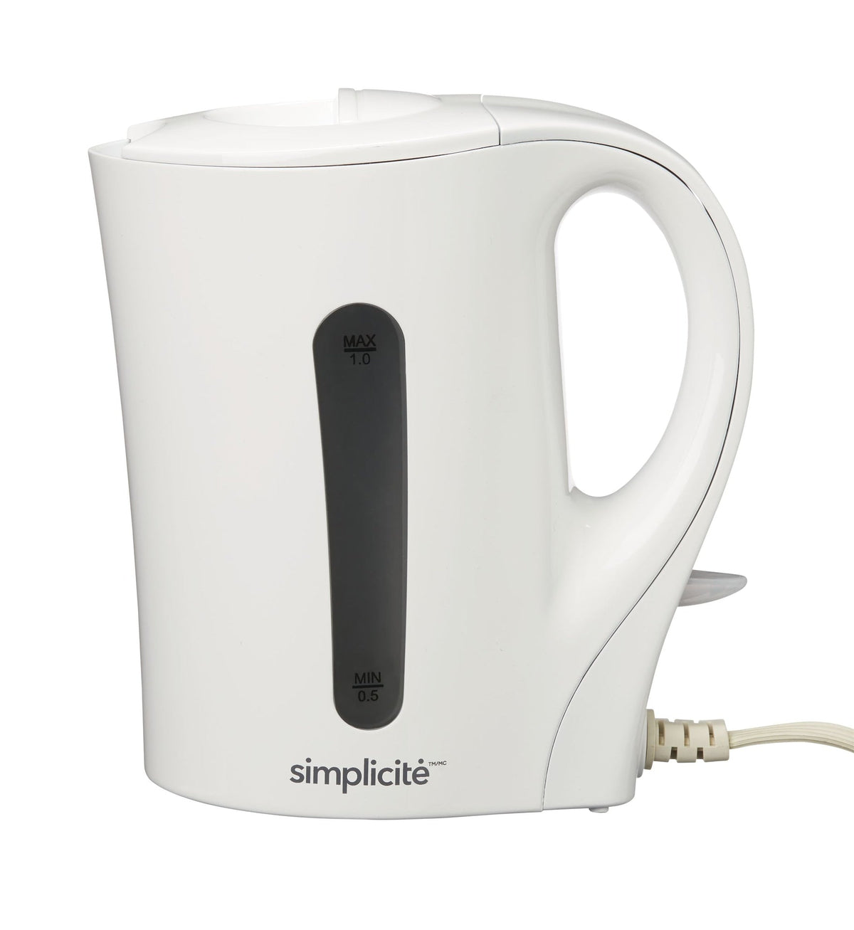é Corded Electric Kettle with Auto Shut Off, White, 1-L B3Y9 - product image 1