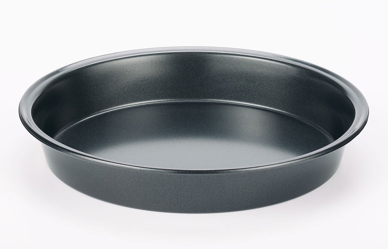 Round Dark Grey Non-Stick Carbon Steel Cake Pan B3G0