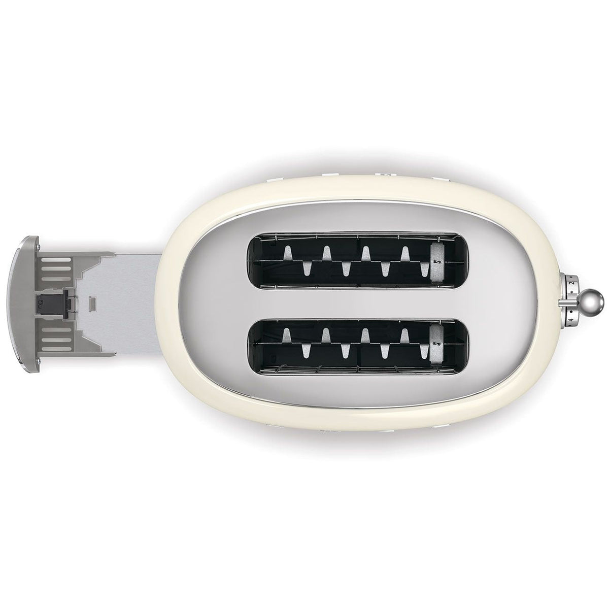 50's Retro 2-Slice Toaster, Cream D7O5 - product image 3