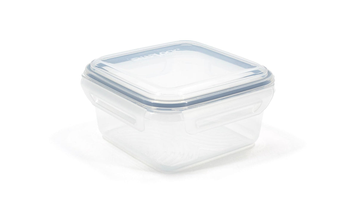 Clear Rectangular Clear Food Storage Container with Lid, Nestable, 1.1-L G0X5 - product image 1