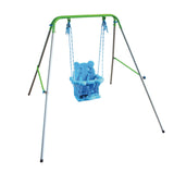 Outdoor Foldable Metal/Steel Swing Set, Ages 12-36 Months, 55-lb Capacity U1Z3 - product image 1