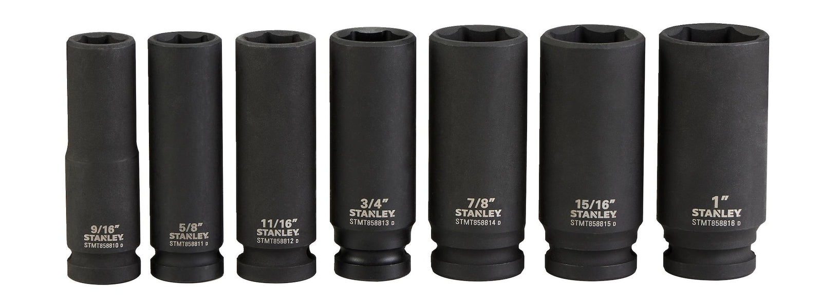 Pro 1/2-in Impact Socket Set, SAE, 7-pc T1C1 - product image 2