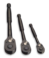 Professional Grade Black Chrome Ratchet Set, 3-pc B0N0 - product image 1