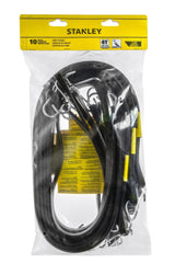 Tarp Straps, All-Weather Rubber Bungee Cords with S-Hooks, 41-in, 10-pk I7J7 - product image 1