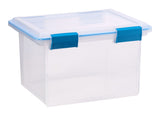 Clear Storage Box with Gasketed Lid, 30-L M2U0 - product image 2