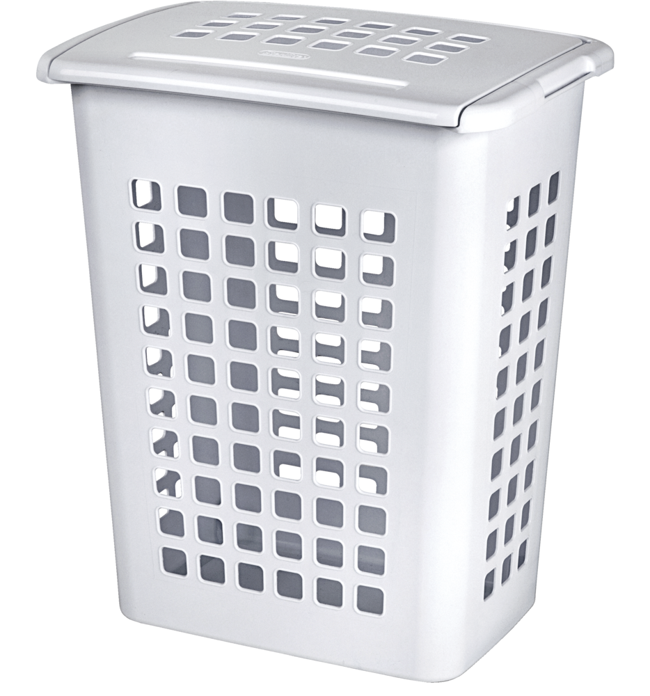 Rectangular Laundry Hamper, 19.1 L x 13.75 W x 22.9-in H, 62 L Capacity P6T5 - product image 1