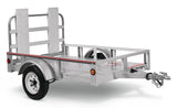 Galvalume Plus Open Rail Trailer, 4-ft x 6-ft L5V5 - product image 1