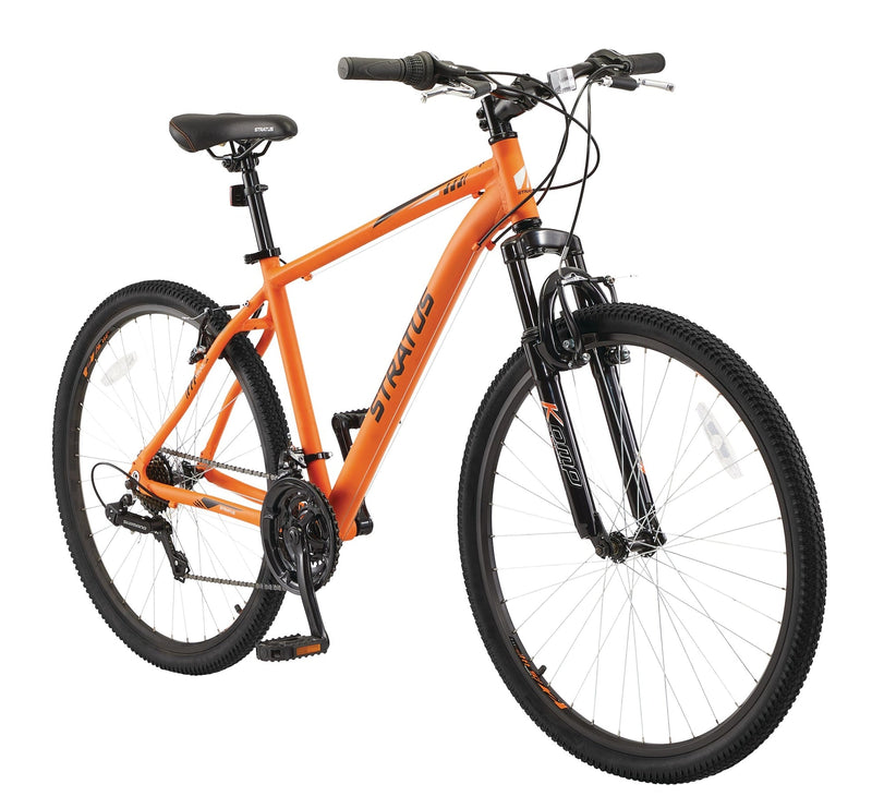 Rockcliffe Hardtail Mountain Bike, 27.5-in Wheel, Orange M0T5