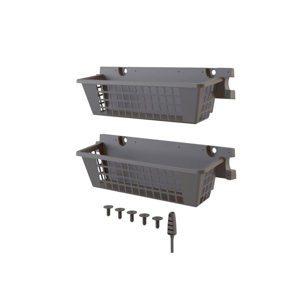 Resin Basket Shed Accessory with EZ Bolt, 2-pk E0M5 - product image 2