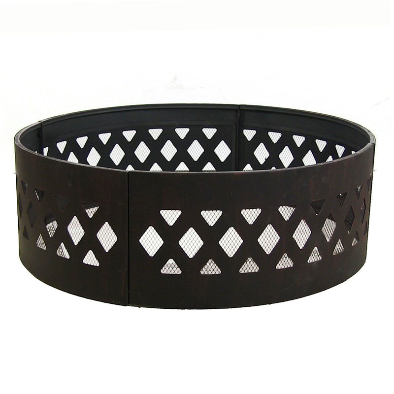 Decor Cut Out Wood-Burning Fire Ring, 36-in E2Z4