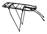 Lightweight Alloy Rear Bike Rack withMounting Hardware, Black L1T8 - product image 1