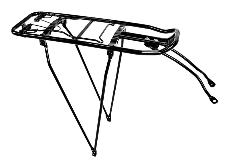 Lightweight Alloy Rear Bike Rack withMounting Hardware, Black L1T8