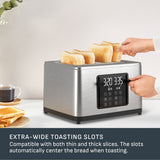 4-Slice Stainless Steel Digital Toaster, Extra wide slots, 7 Browning levels A4U1 - product image 7