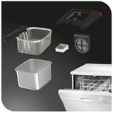 Odorless Deep Fryer, Stainless Steel, 3.5-L J3A2 - product image 5