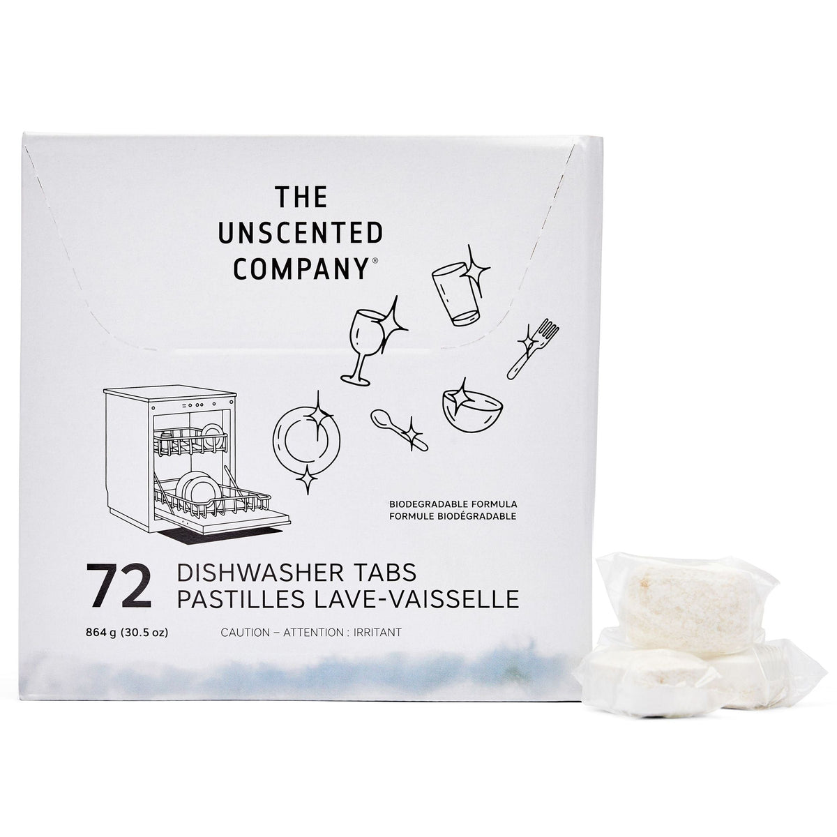 The Unscented Company Dishwasher Tabs, 72-ct C1V7 - product image 1