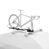 FastRide Black Lockable Fork Mount Roof Bike Rack I4V7 - product image 1