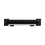 SnowPack Stainless Steel Roof Top Mount Ski/Snowboard Rack, Medium, Black, 2-pc T1W3 - product image 1