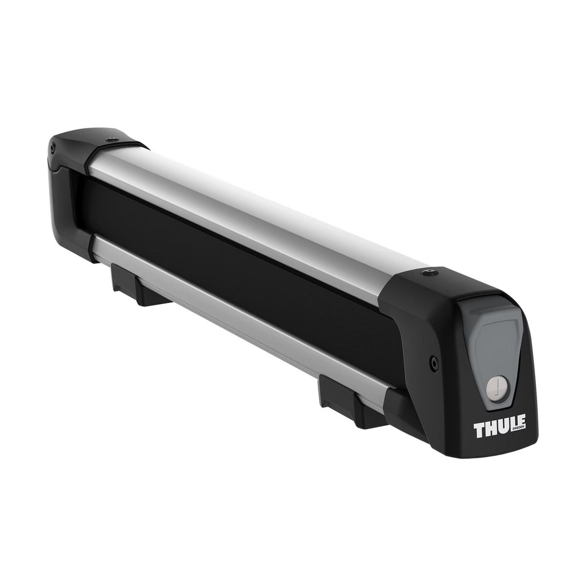 SnowPack Stainless Steel Roof Top Mount Ski/Snowboard Rack, Medium, Black, 2-pc T1W3 - product image 6