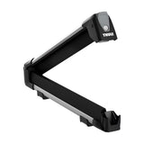SnowPack Stainless Steel Roof Top Mount Ski/Snowboard Rack, Medium, Black, 2-pc T1W3 - product image 8