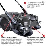 Electric Battery-Powered Push Sweeper, 30-in V8N2 - product image 6
