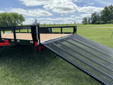 77-in x 12-ft Utility Trailer With Gate, Black N1G3 - product image 6