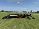 83-in x 14-ft Utility Trailer With Gate & Side ATV Ramps, Black O6H8 - product image 6