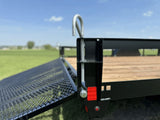 83-in x 14-ft Utility Trailer With Gate & Side ATV Ramps, Black O6H8 - product image 7