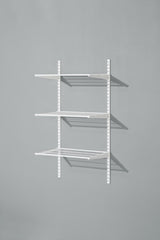 type A Double Track S-32 Wall Upright Shelf Bracket, White, 17-in A5C8 - product image 3