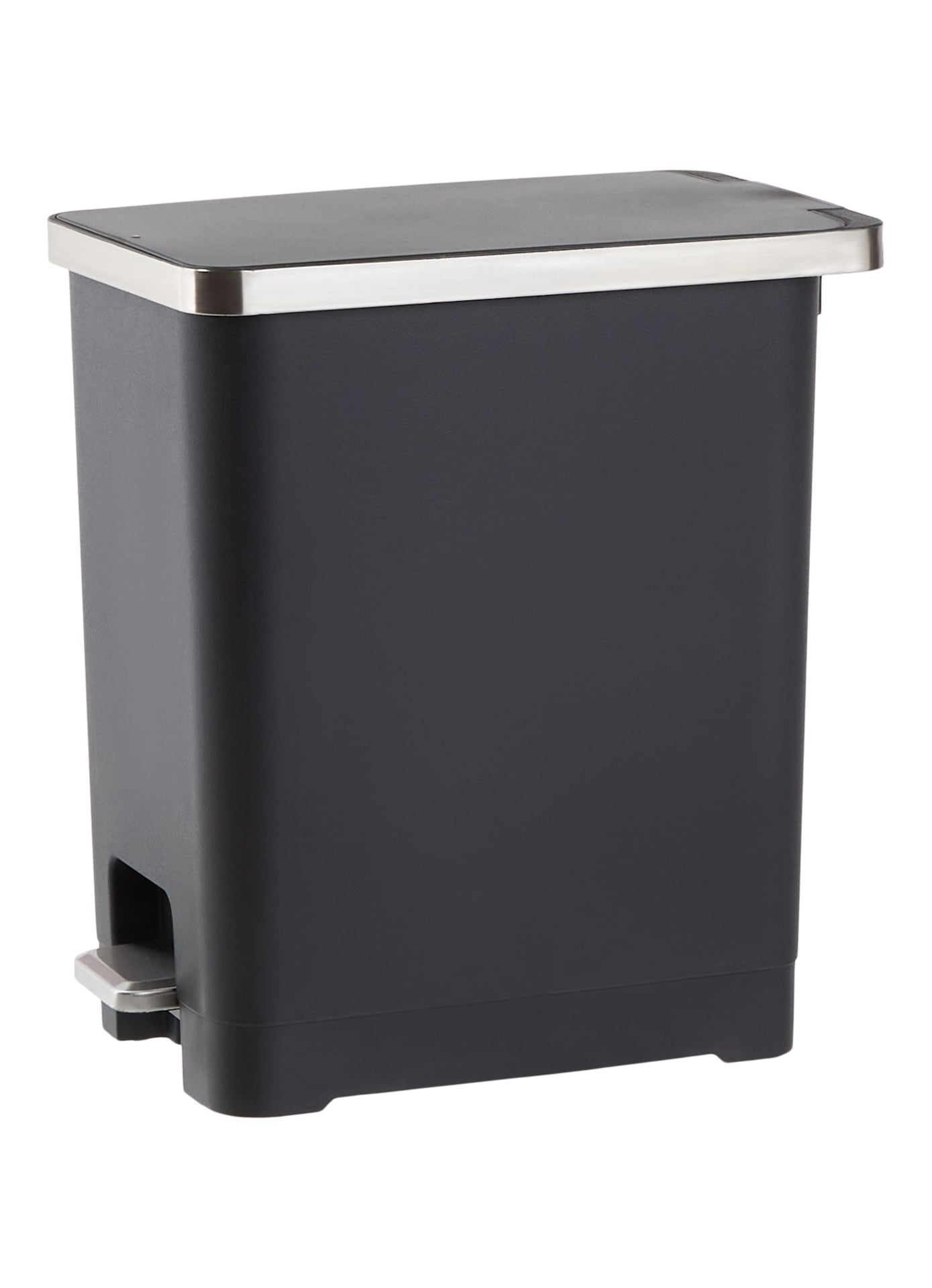 Type A Slim Black Resin Garbage Can, 15-L Y4L5 - product image 4