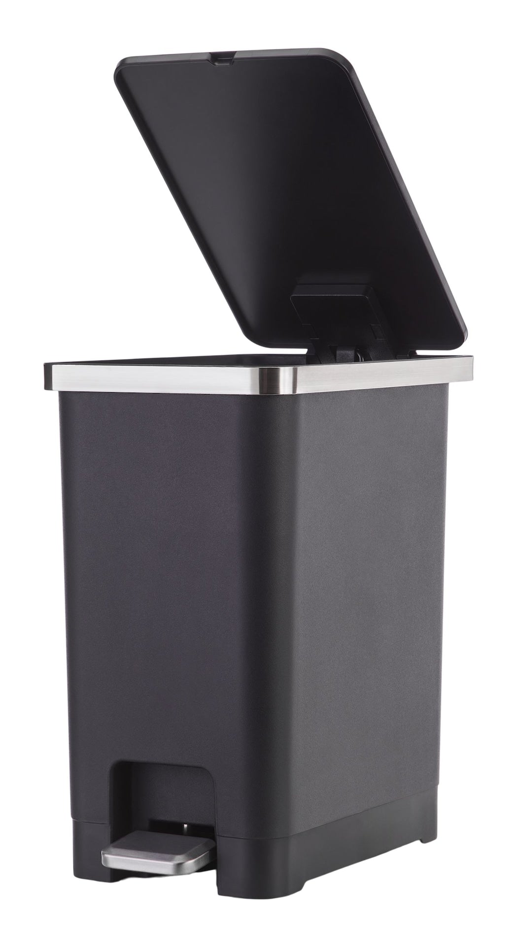 Type A Slim Black Resin Garbage Can, 15-L Y4L5 - product image 8