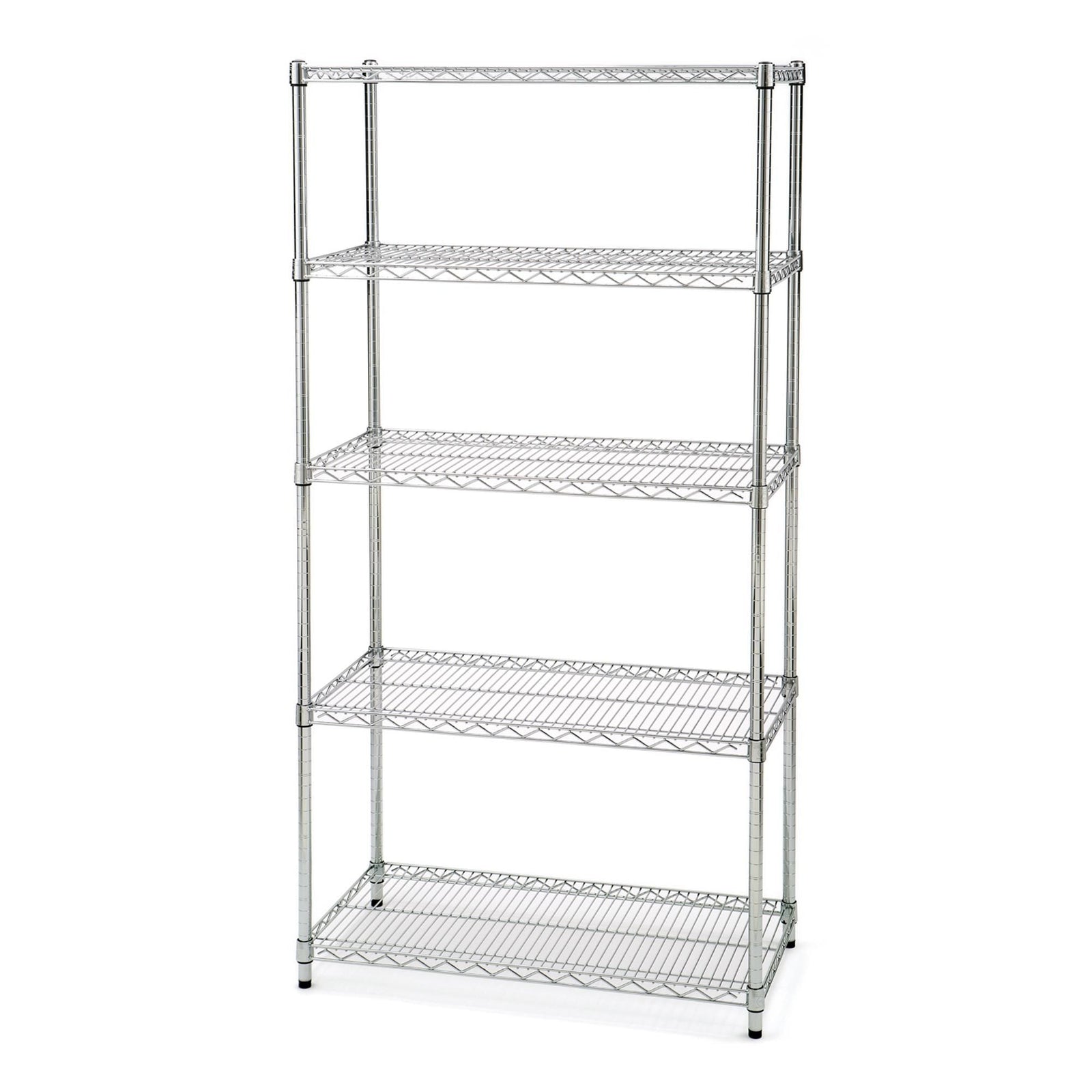 Classics 5-Tier NSF Shelving, 36-in x 18-in x 72-in, Zinc P0I9 - product image 1