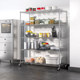 Classics 5-Tier Steel Shelving Rack, 60-in x 24-in x 72-in L0N4 - product image 5