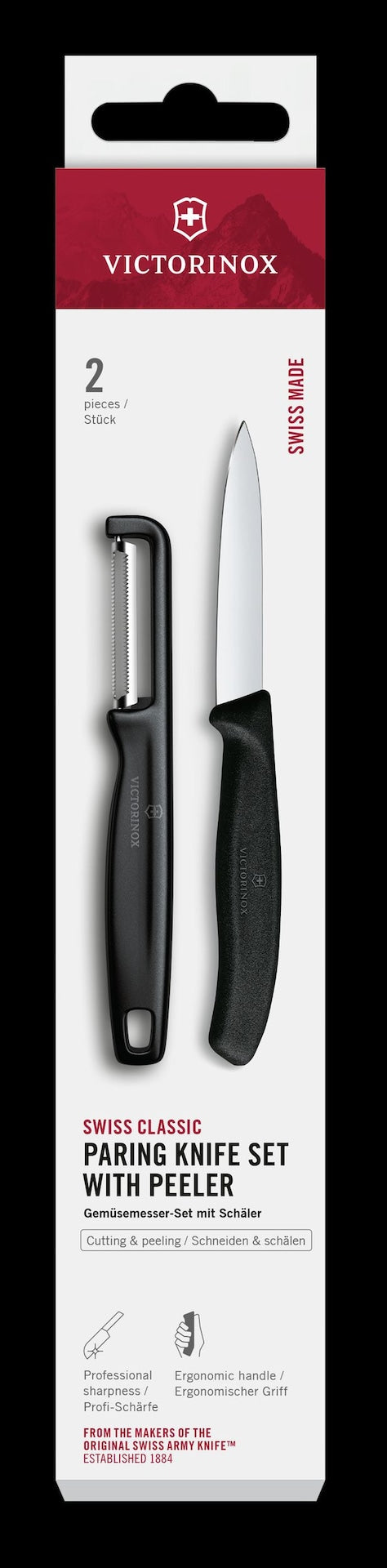 Dishwasher Safe Paring Peeler Set, 2-pc J1J0