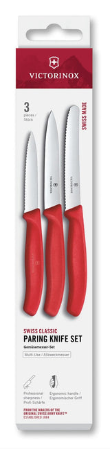 Paring Knife Set with Non-Slip Handles, 3-pc H9A4 - product image 1