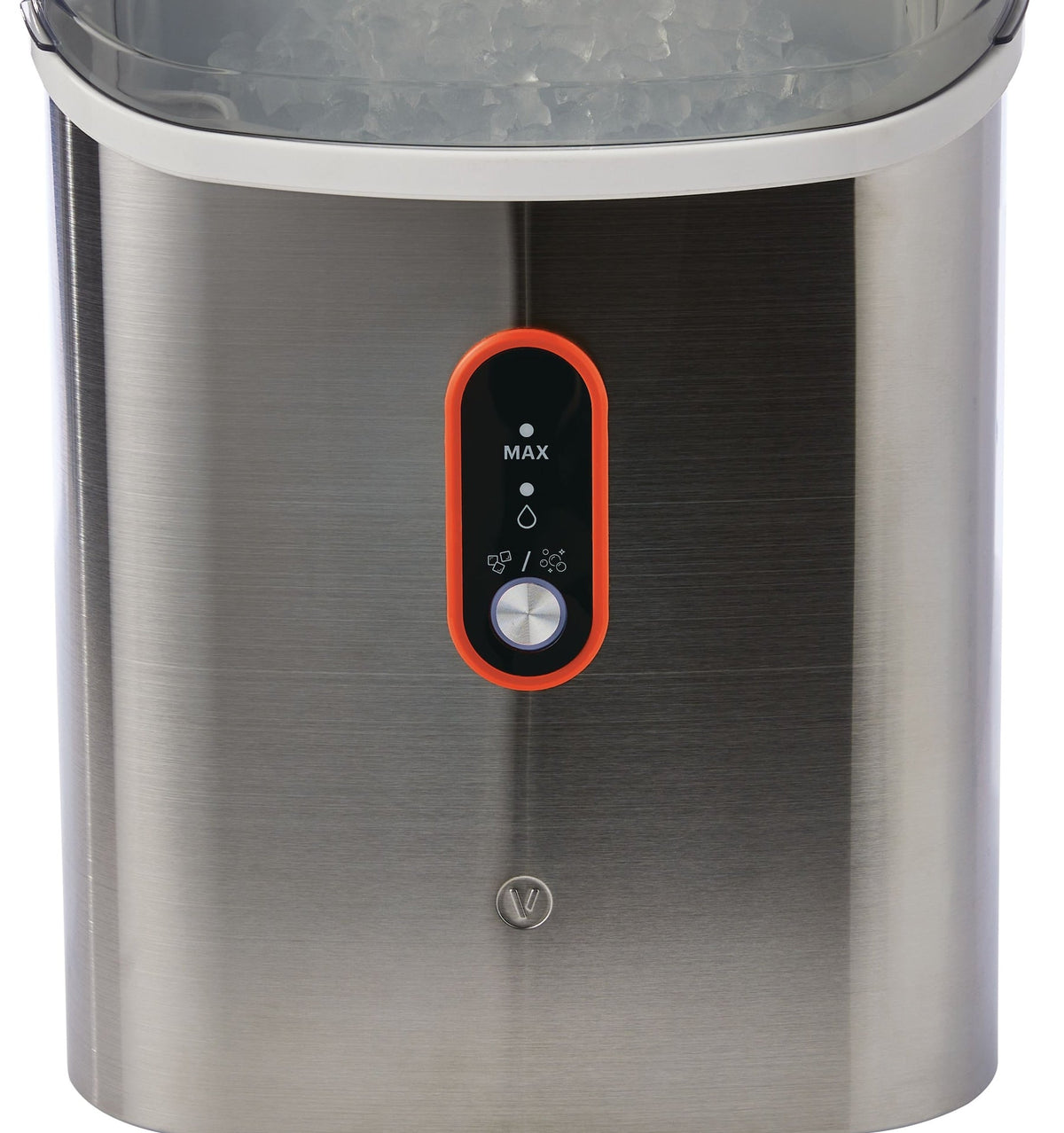 Countertop Soft Nugget Ice Maker, 33-lb Ice/Day, Stainless Steel D8Q4 - product image 3