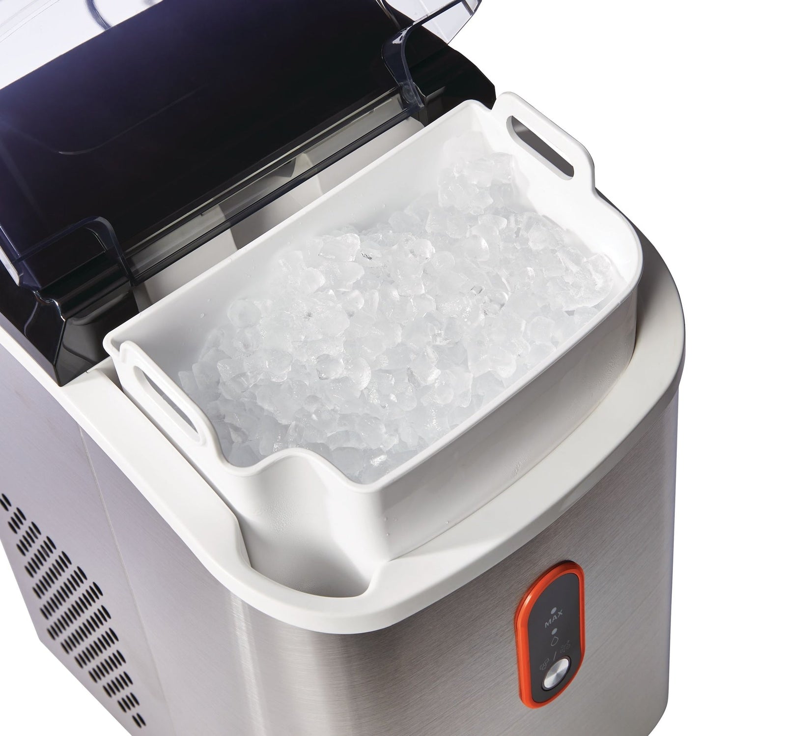 Countertop Soft Nugget Ice Maker, 33-lb Ice/Day, Stainless Steel D8Q4 - product image 4