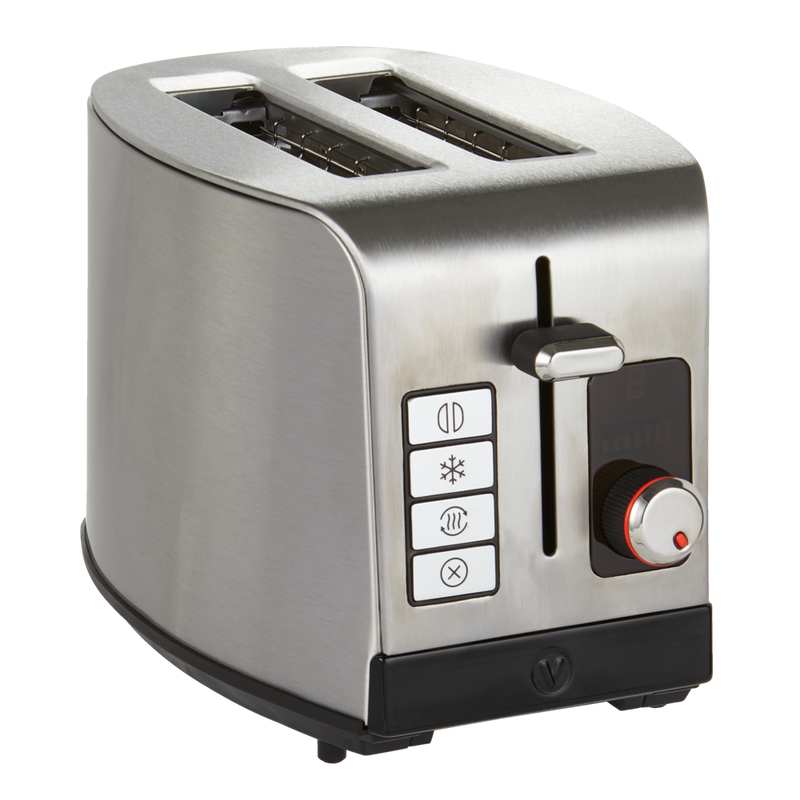 Digital Stainless Steel Toaster, 2-Slice X0O2