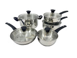 Everyday Series Premium Stainless Steel Cookware Set, Dishwasher & Oven-Safe, 10-pc G2Q4 - product image 2