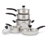 Everyday Series Premium Stainless Steel Cookware Set, Dishwasher & Oven-Safe, 10-pc G2Q4 - product image 4