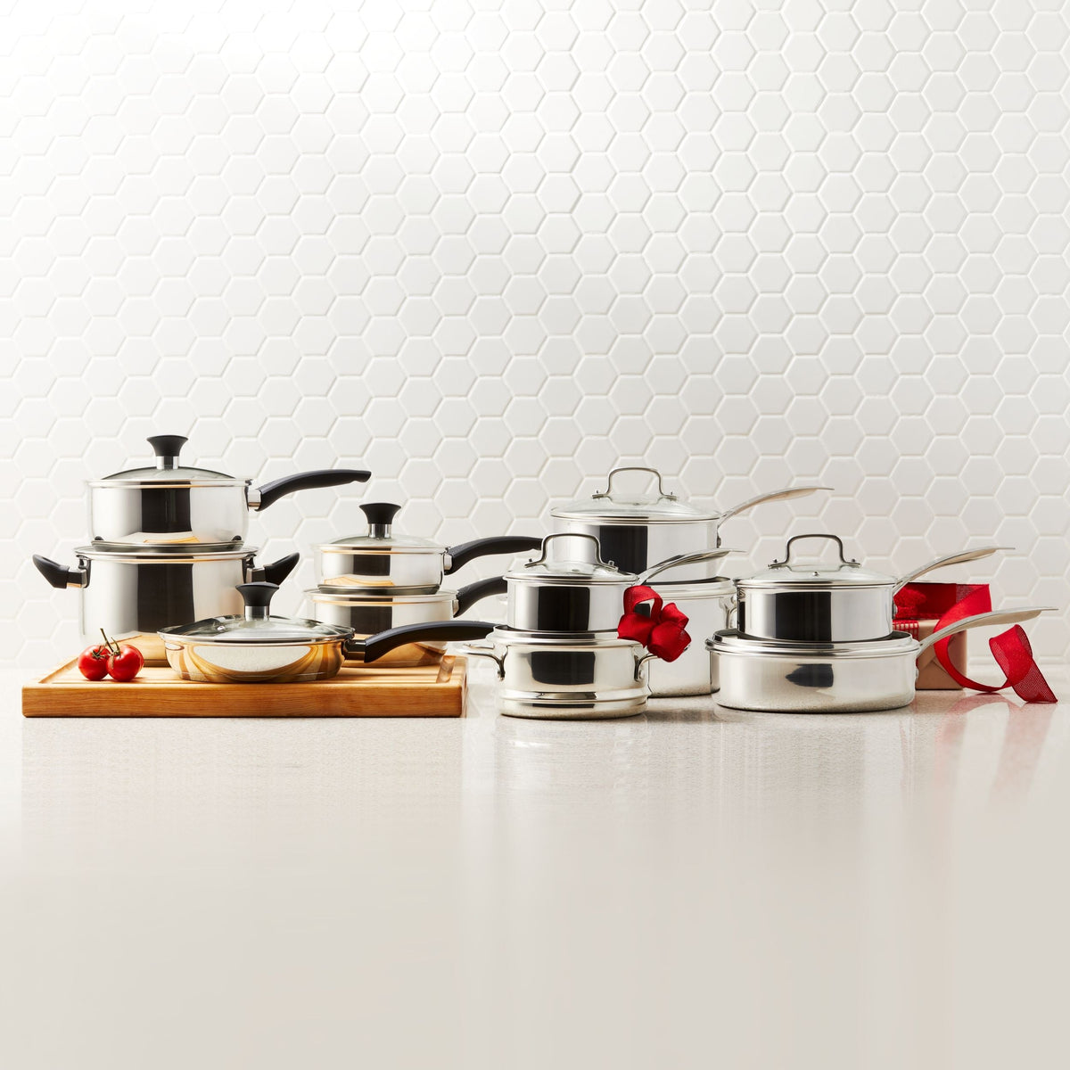 Everyday Series Premium Stainless Steel Cookware Set, Dishwasher & Oven-Safe, 10-pc G2Q4 - product image 8