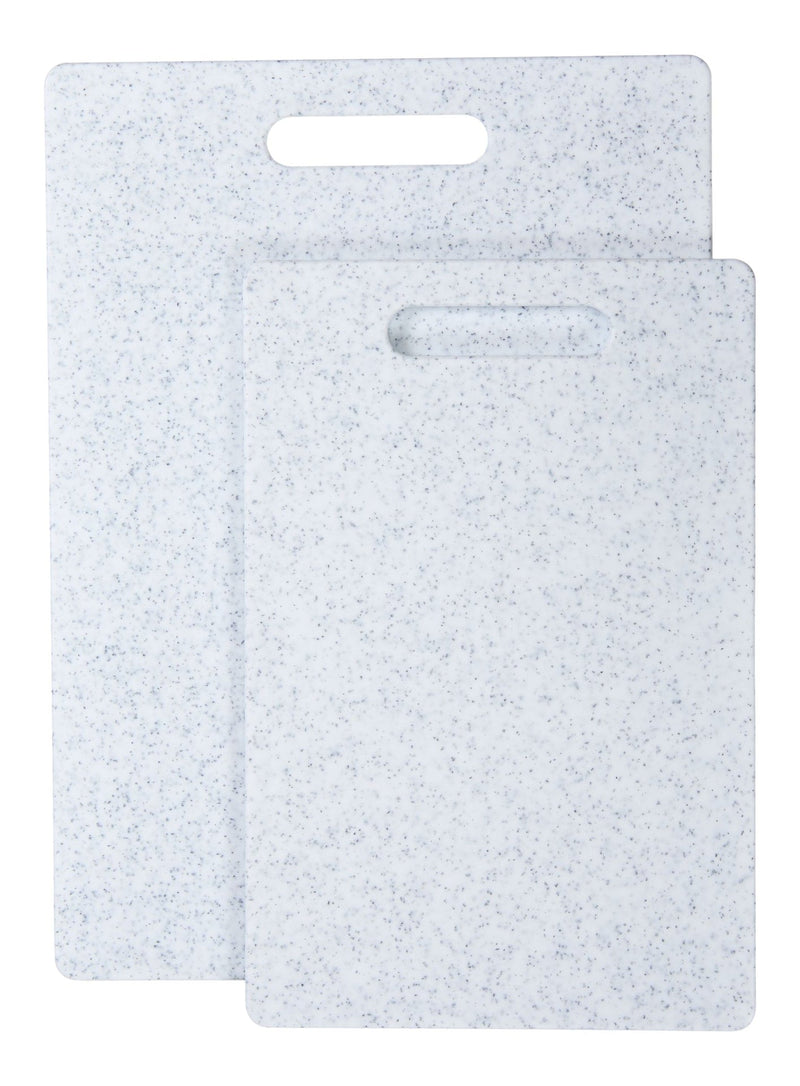 Heat-Resistant Faux Granite Cutting Boards, 2-pc X7C4