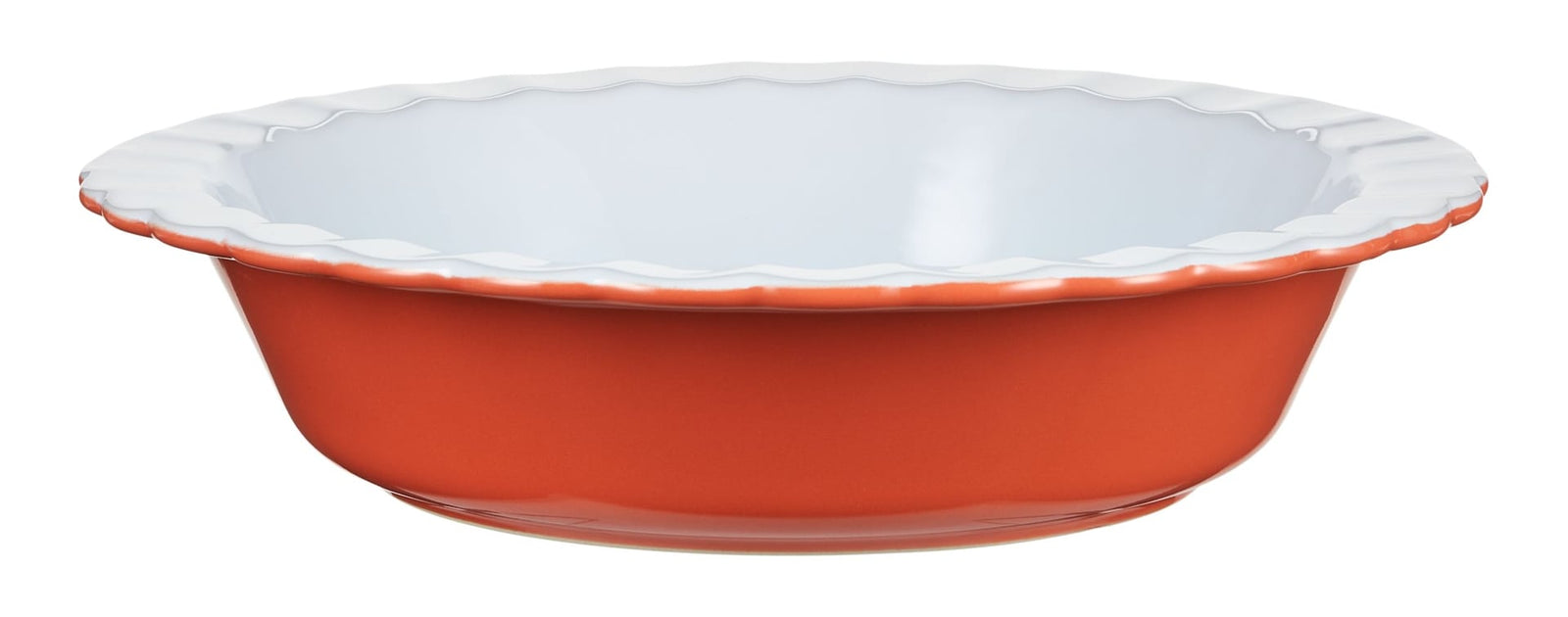 Pie Ceramic Baking Dish, Orange K0A6 - product image 1