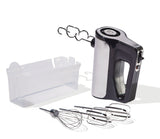 Variable Speed Hand Mixer with Storage Case, Includes Attachments, Black B7W9 - product image 1