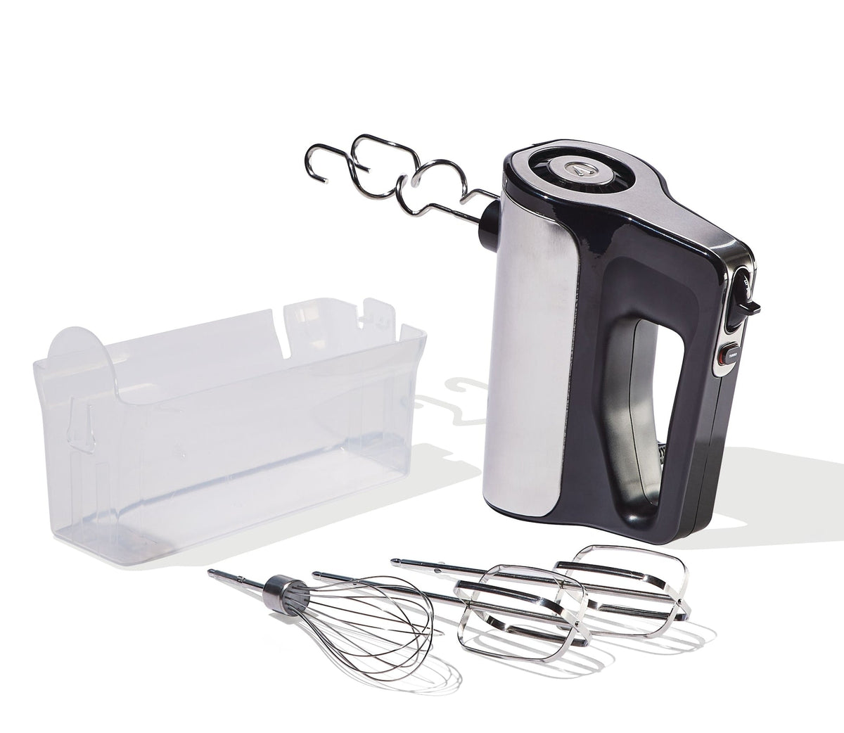 Variable Speed Hand Mixer with Storage Case, Includes Attachments, Black B7W9 - product image 1