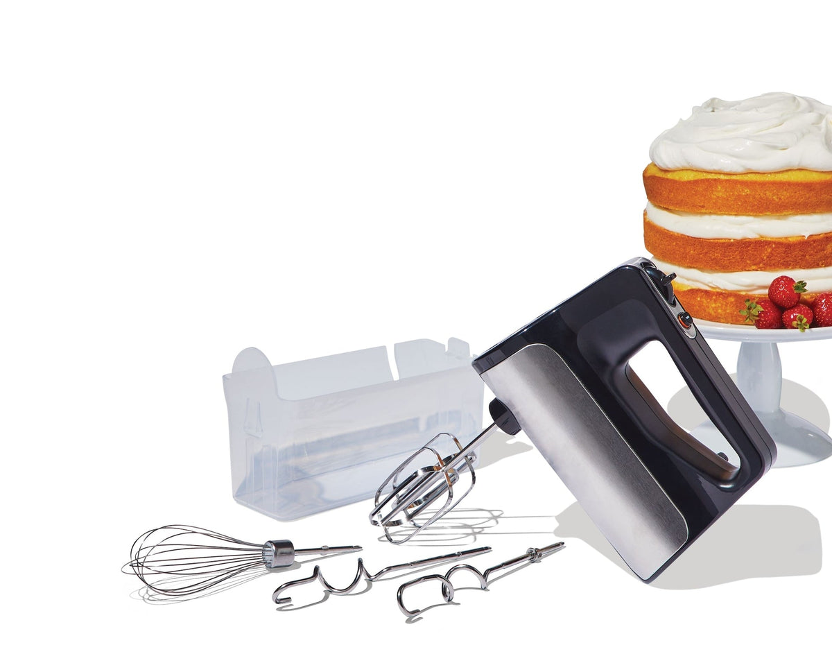 Variable Speed Hand Mixer with Storage Case, Includes Attachments, Black B7W9 - product image 2