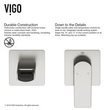 Atticus Brushed Nickel Wall Mount Bathroom Faucet R8C8 - product image 3