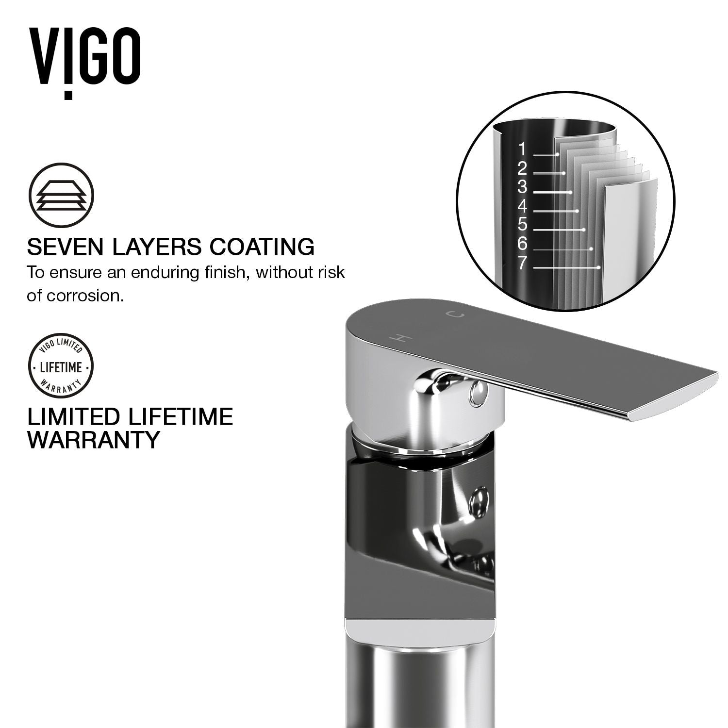 Davidson Single Handle Single Hole Bathroom Sink Faucet, WaterSense Certified, Chrome O8P1 - product image 3