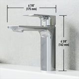 Davidson Single Handle Single Hole Bathroom Sink Faucet, WaterSense Certified, Chrome O8P1 - product image 7