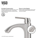 Glass Grey Onyx Bathroom Sink/Basin Set with Linus Faucet and Rectangular Vessel J6L9 - product image 3