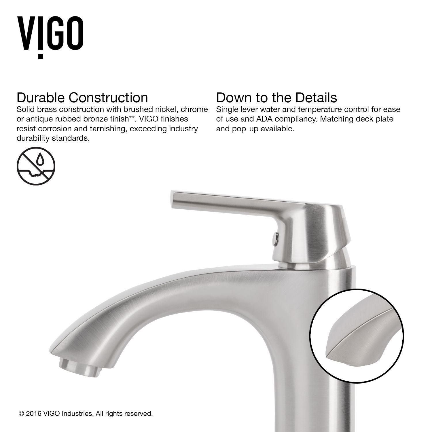 Glass Grey Onyx Bathroom Sink/Basin Set with Linus Faucet and Rectangular Vessel J6L9 - product image 3